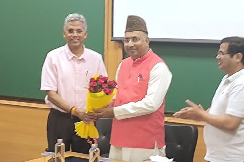 IIM Jammu hosts an interaction of its fraternity with Shri Gulam Ali Khatana Ji, Member of Parliament, Rajya Sabha